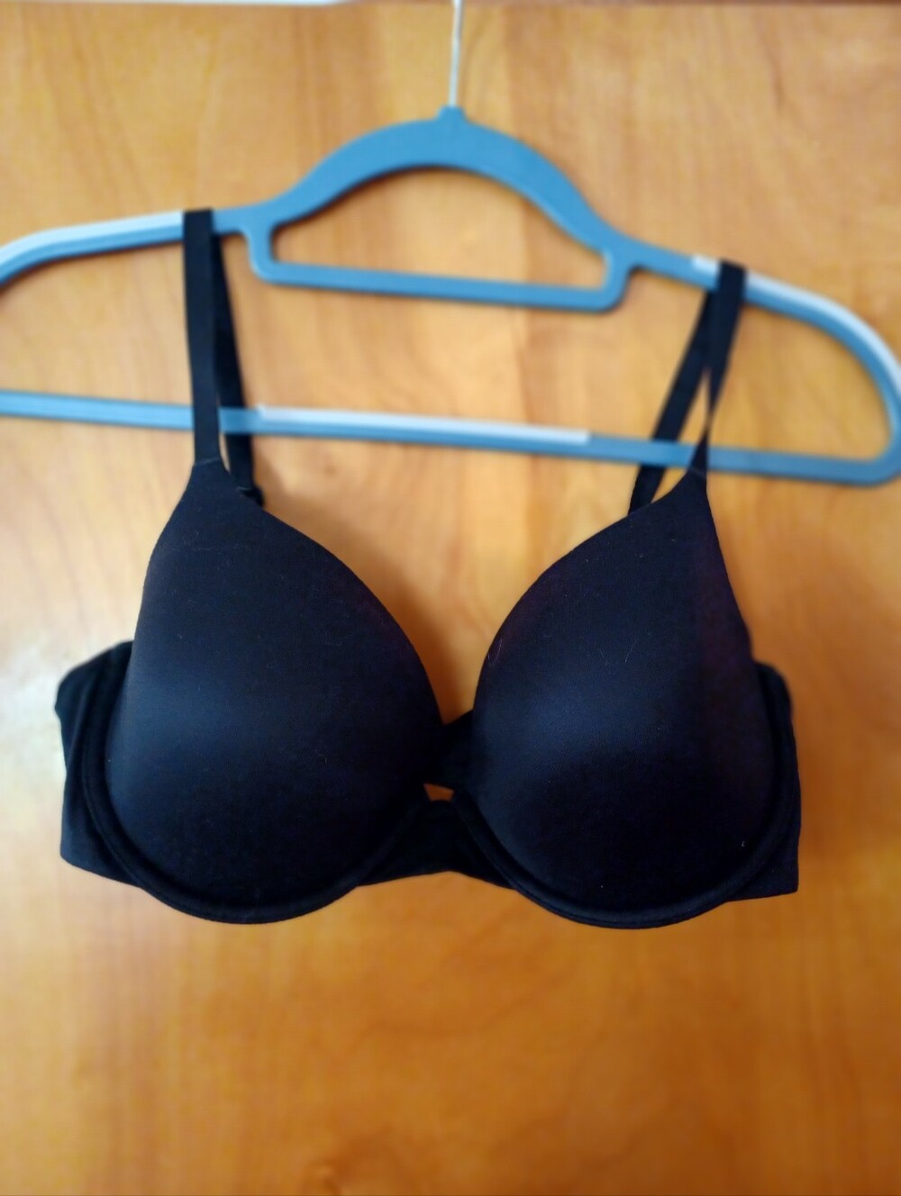 Victoria's Secret Black Padded Lined Underwire Demi Bra